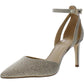Womens Metallic Stiletto Pumps