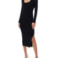 Michael Michael Kors Side Split Knitted Dress