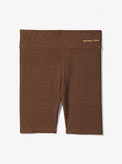 Logo Stretch Jersey Bike Shorts