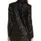 Michael Kors Collection Sequin Boyfriend Blazer