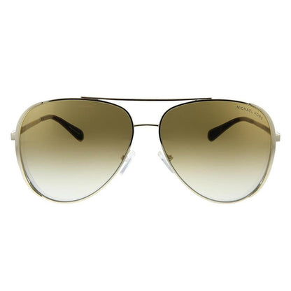 Michael Kors Chelsea Bright MK 1101B 1014GO Womens Aviator Sunglasses