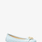 Fulton Logo Embossed Faux Leather Moccasin