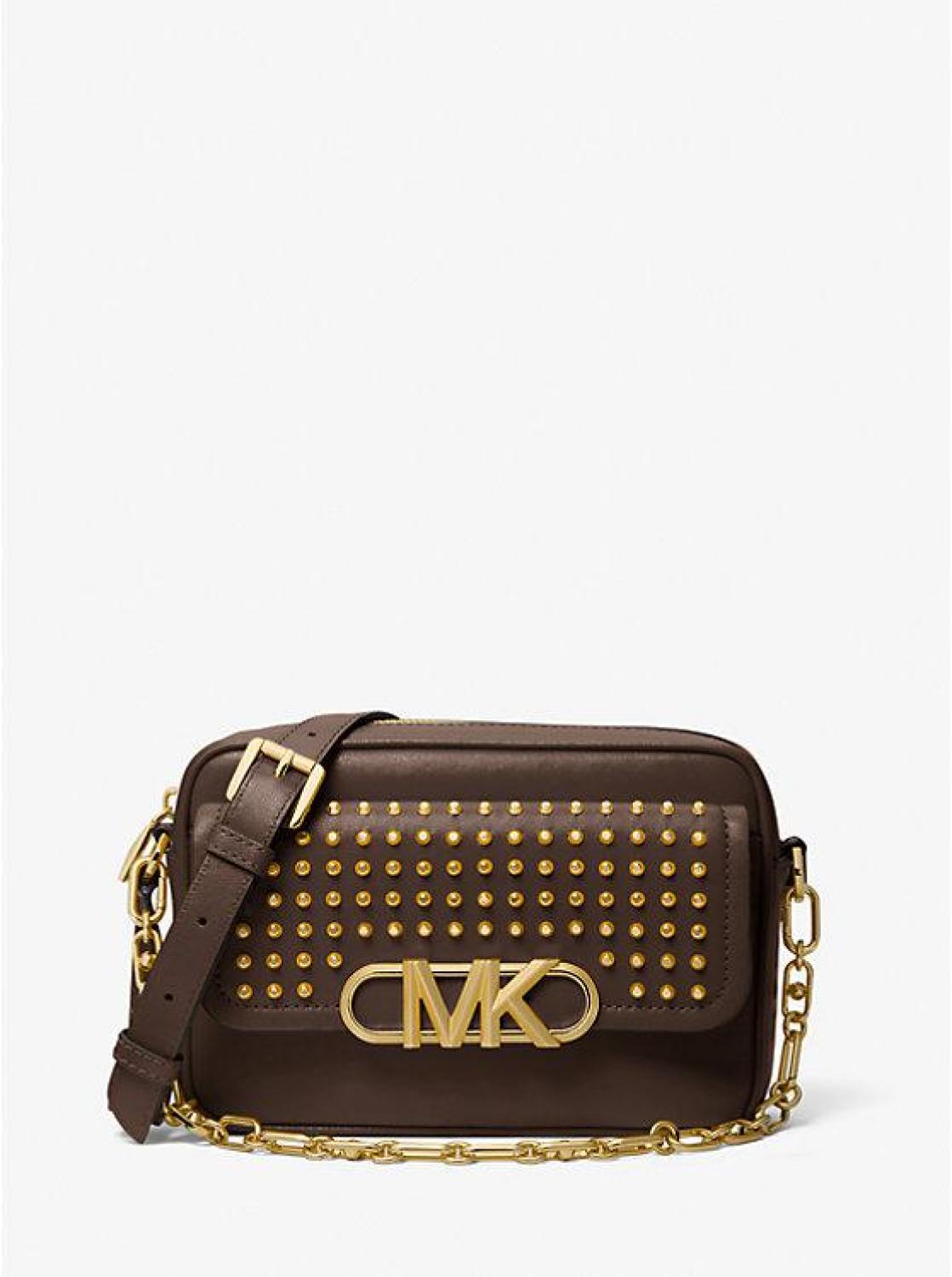 Parker Medium Studded Leather Crossbody Bag