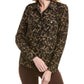 Michael Kors Collection Cargo Silk Top