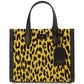 Manhattan Modern Leopard Chenille Small Tote