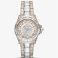 Limited-Edition Mini Everest Two-Tone Pavé Silver-Tone Watch