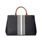 Crosshatch Leather Large Hanna Satchel