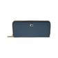 Smooth Leather Slim Accordion Zip
