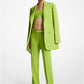 Wool Gabardine Boyfriend Blazer