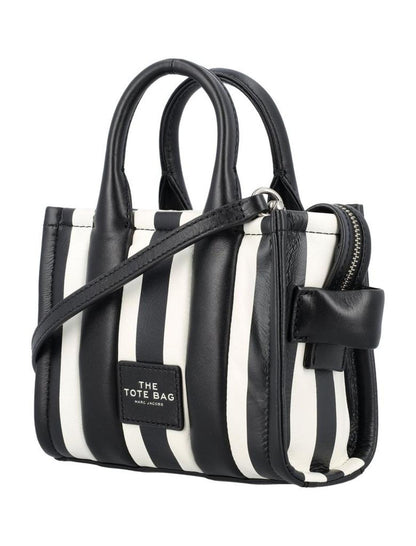 Marc Jacobs Striped Micro Tote Bag