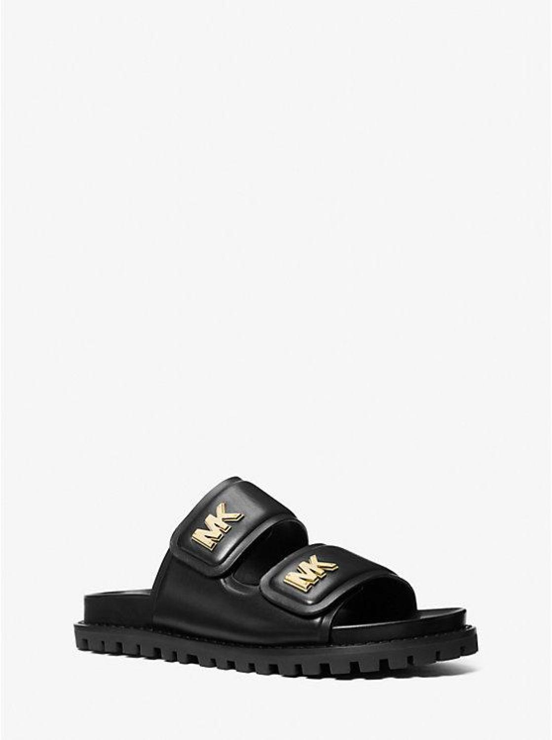 Stark Leather Slide Sandal