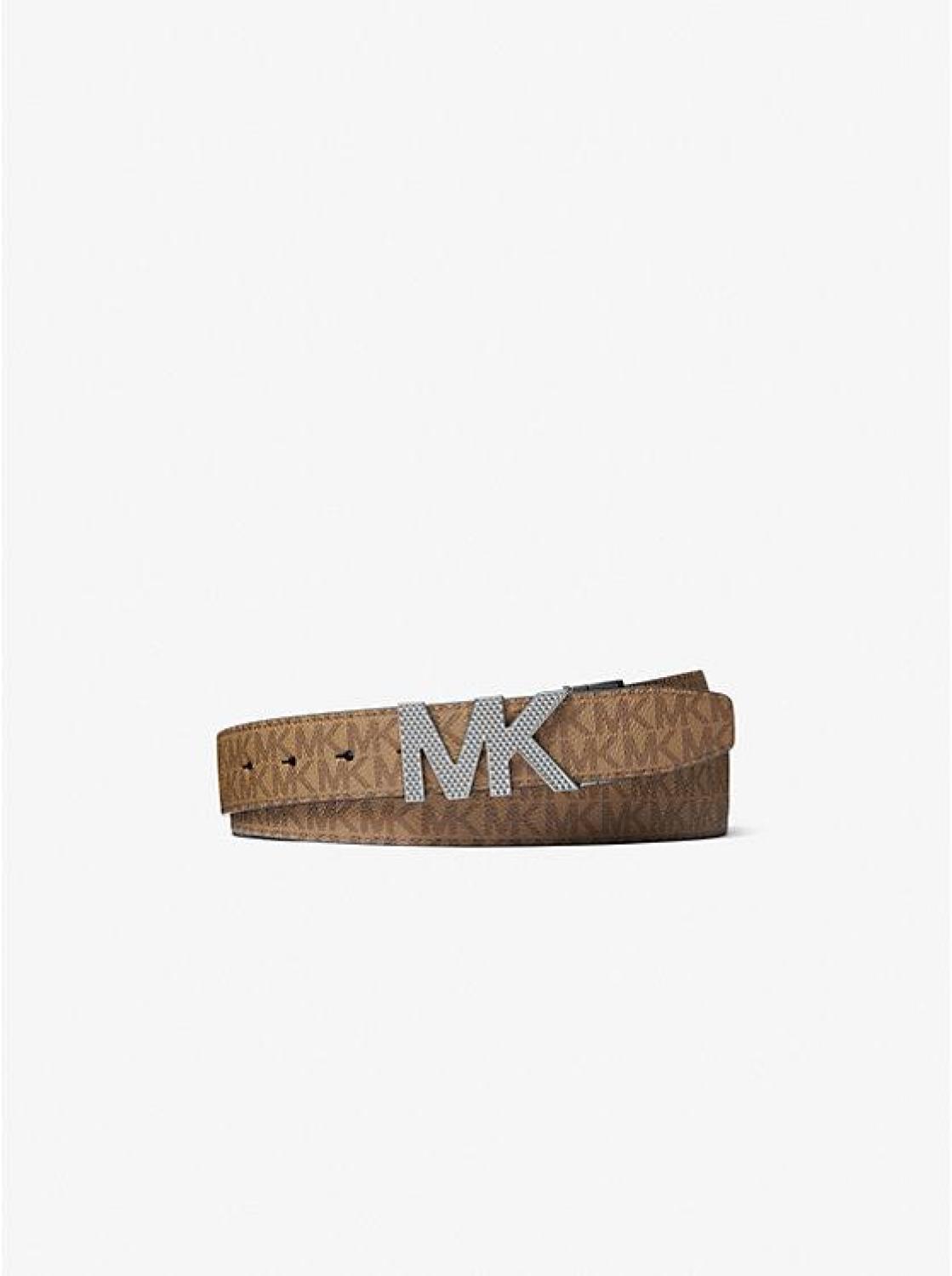 Reversible Logo and Leather Belt