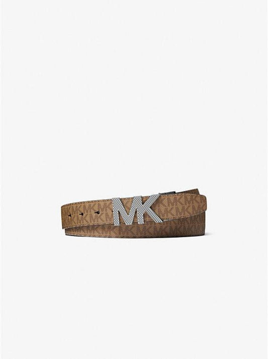 Reversible Logo and Leather Belt