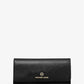 Large Pebbled Leather Tri-Fold Wallet