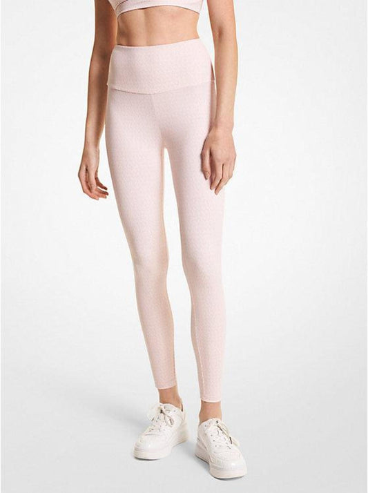 Logo Stretch Nylon Leggings