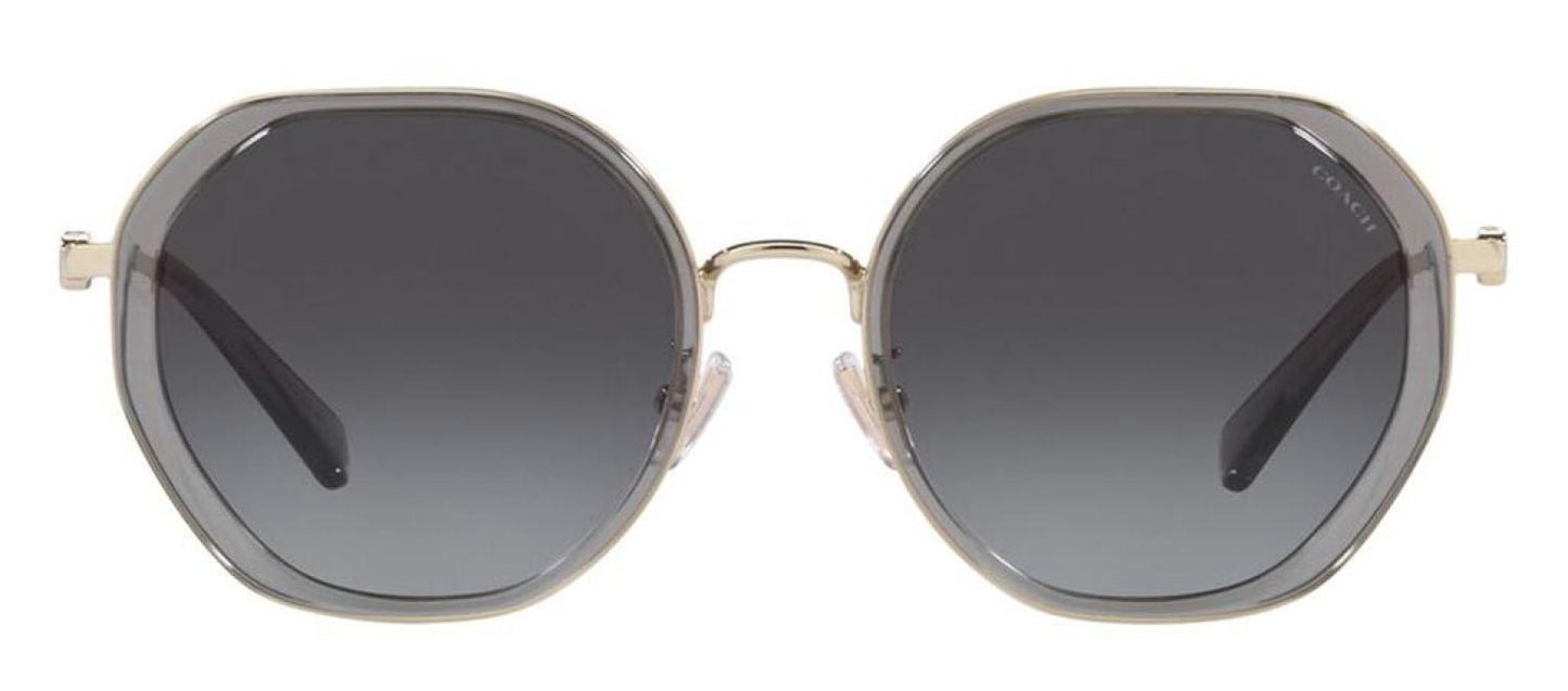 Coach 0HC7141 90058G Geometric Sunglasses