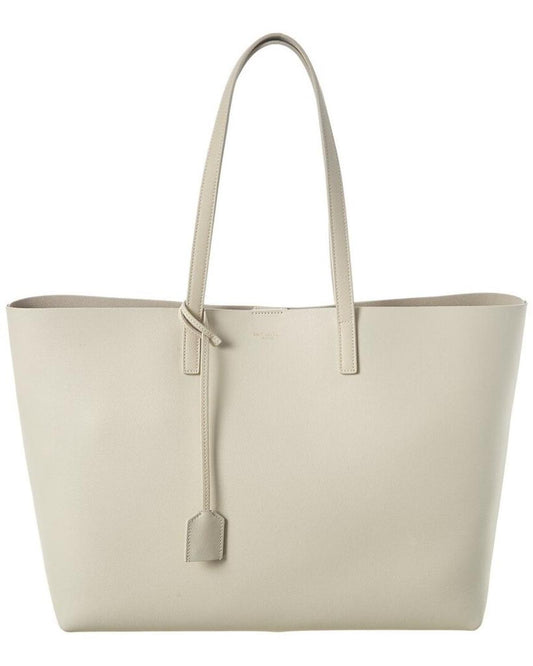 Saint Laurent E/W Leather Shopper Tote