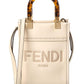 FENDI Sunshine Mini Leather Tote