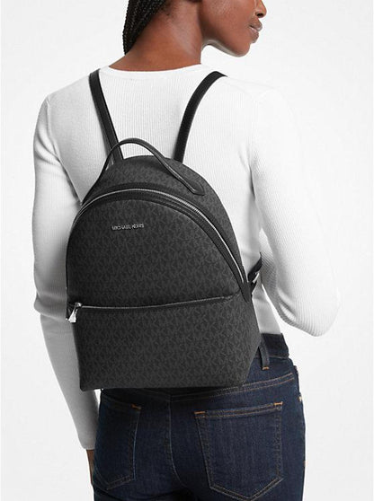 Sheila Medium Signature Logo Backpack