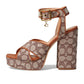 Nelly Textured Jacquard Sandal
