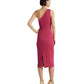 Jersey One-Shoulder Cocktail Dress