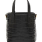 Saint Laurent Toy Mini Croc-Embossed Leather Tote