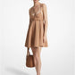 Double Face Stretch Wool Swing Dress