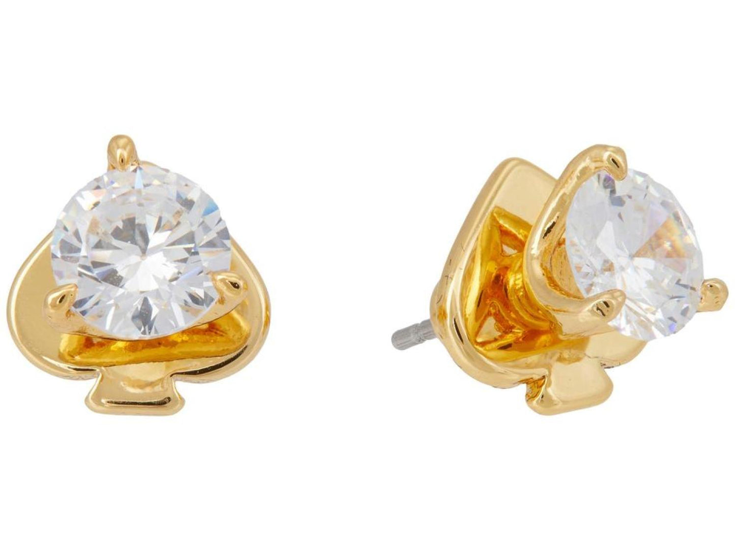 Brilliant Statements Mini Trio Prong Studs Earrings