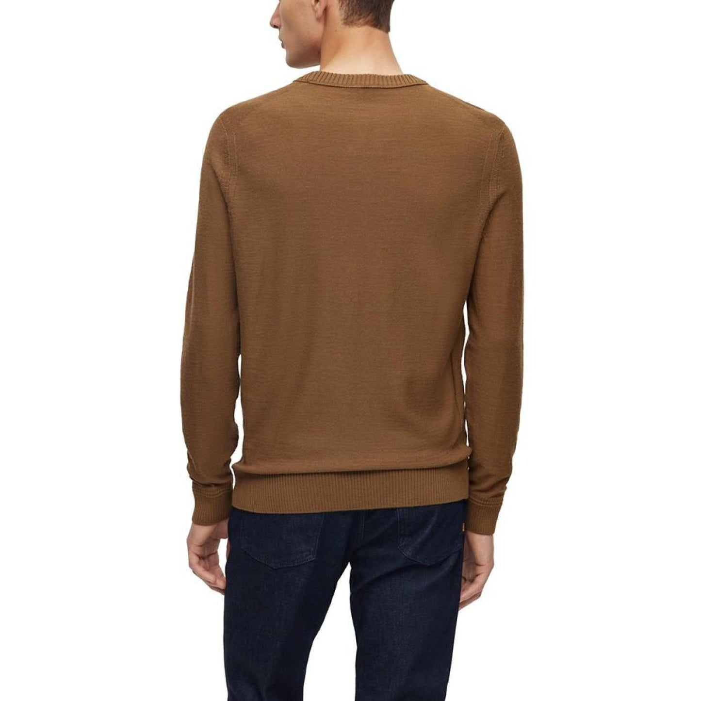 Men's Embroidered Logo Regular-Fit Sweater