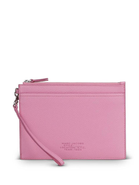 Marc Jacobs Logo Debossed Zip-Up Wallet