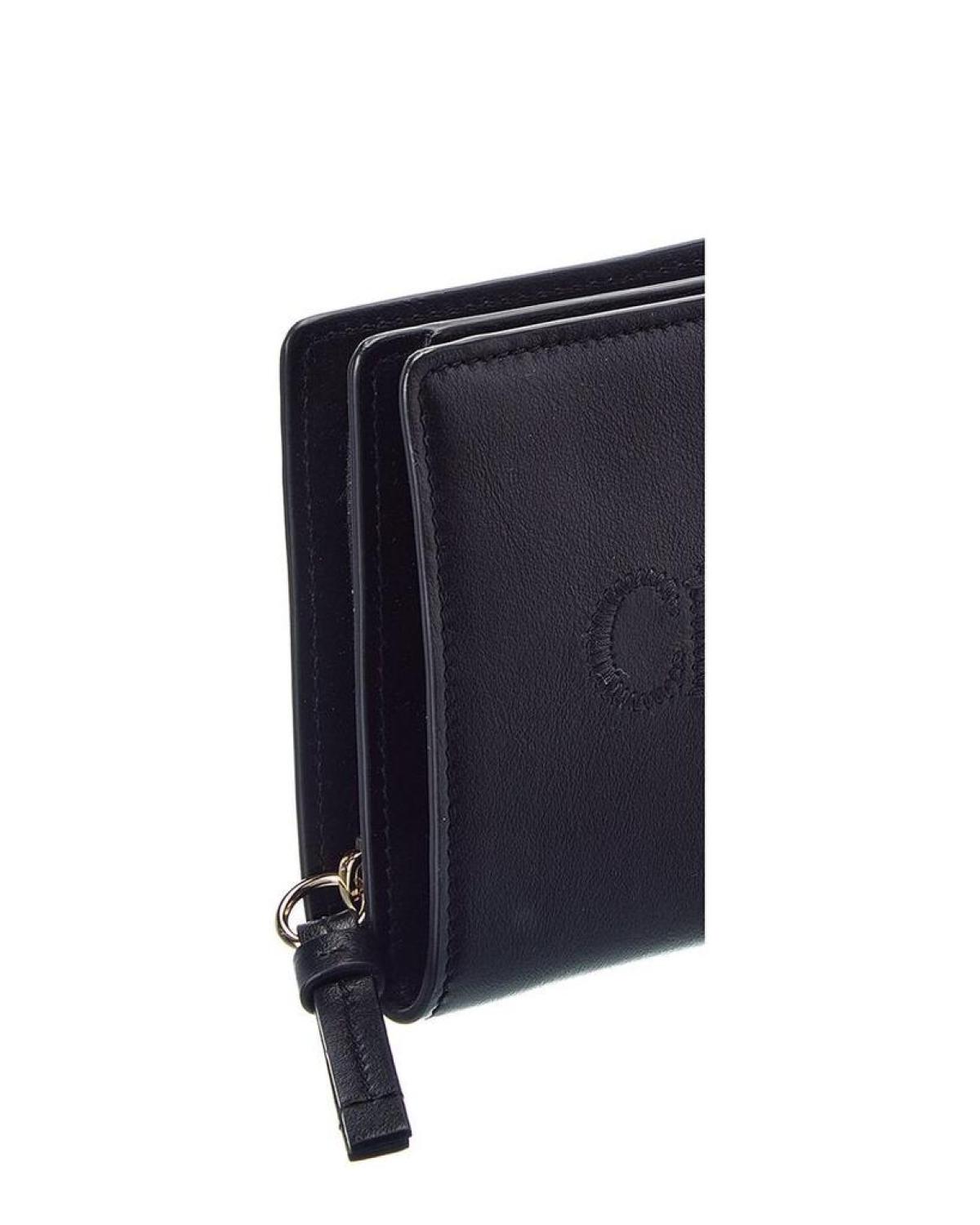 Chloé Sense Leather Compact Wallet