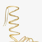 Jade Metallic Leather Gladiator Sandal