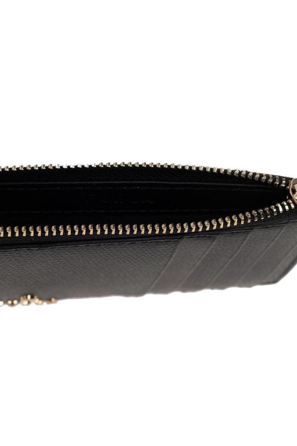 Furla Logo Plaque Zipped Cardholder
