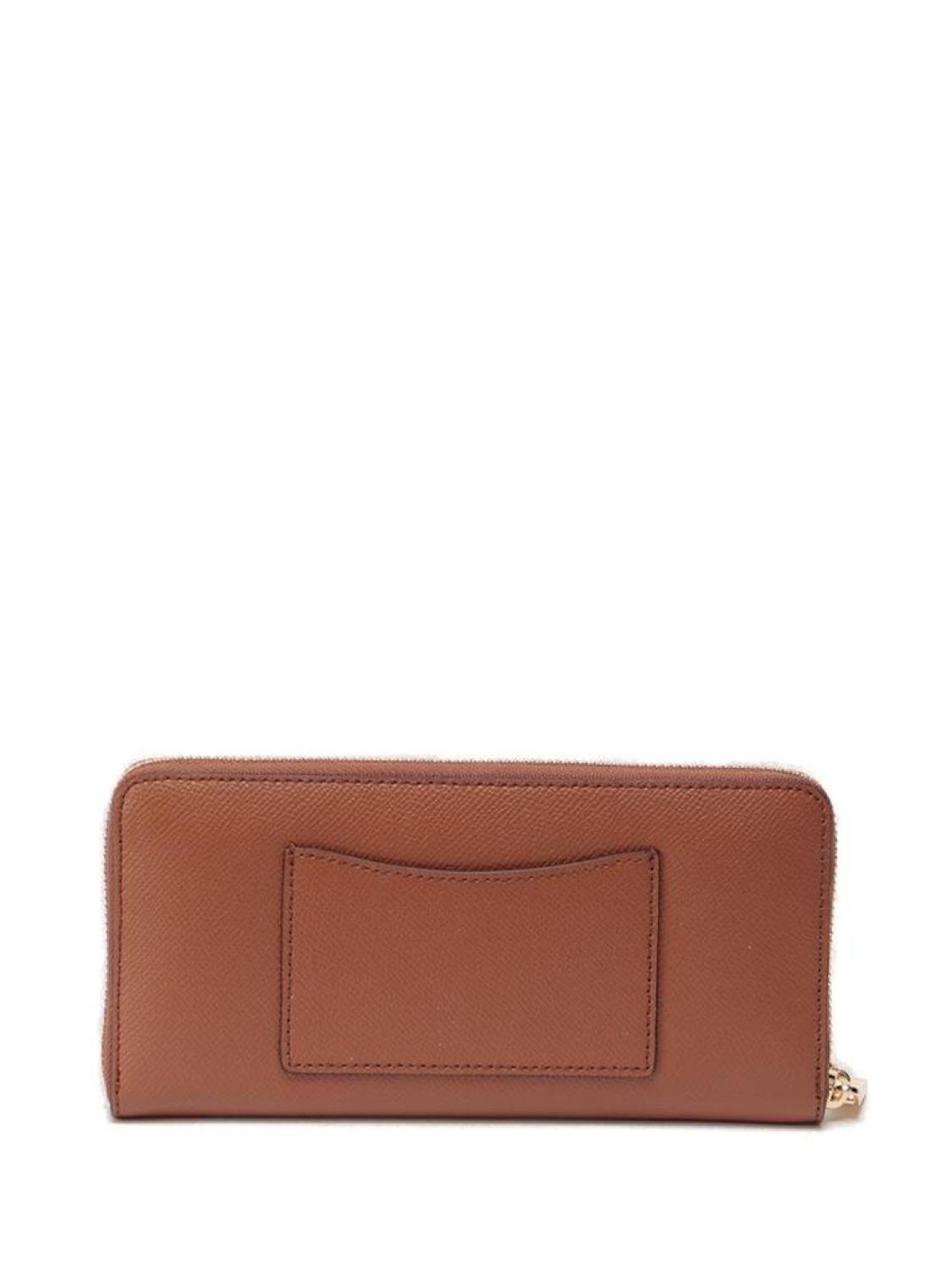 Michael Michael Kors Logo Plaque Zip-Up Long Wallet