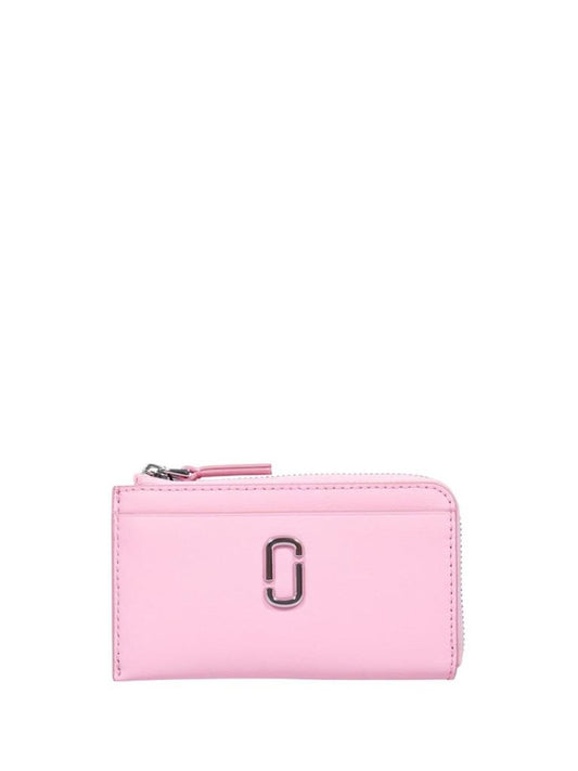 Marc Jacobs Logo Plaque Zip-Up Wallet