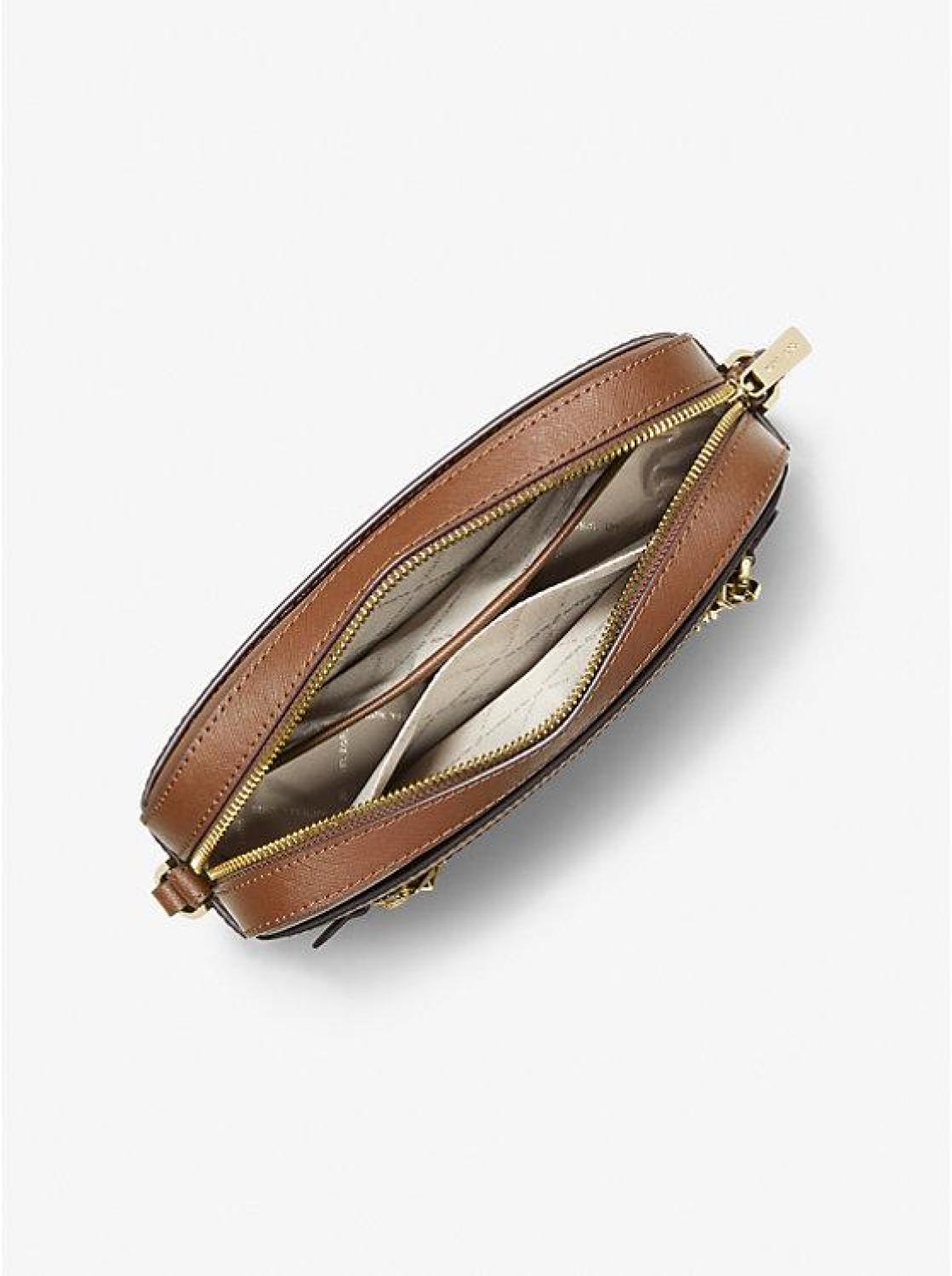 Jet Set Large Saffiano Leather Crossbody Bag