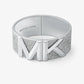 Mott Precious Metal-Plated Brass Pavé Bangle