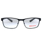Prada Linea Rossa Lifestyle PS 50GV 1AB1O1 55mm Unisex Rectangle Eyeglasses 55mm