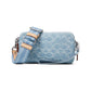 Washed Denim Signature Kira Crossbody