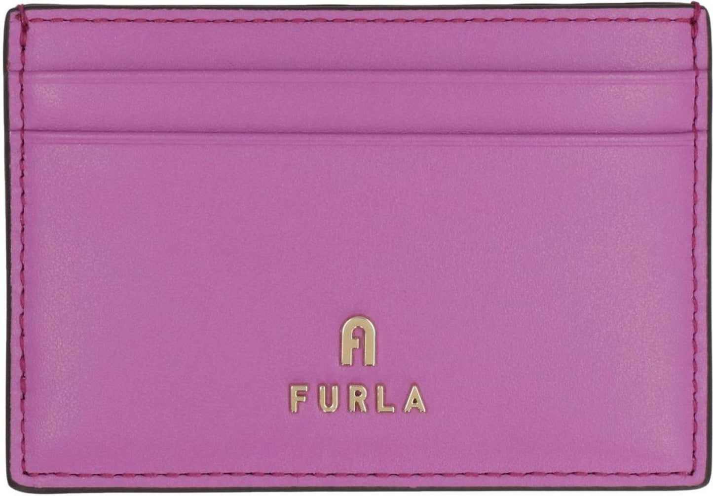 Furla Logo Plaque Card Holder