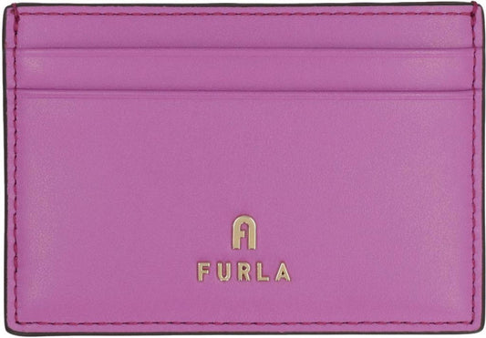 Furla Logo Plaque Card Holder