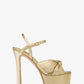 Elena Metallic Leather Platform Sandal