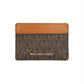Michael Michael Kors MK Logo Printed Card Case