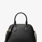 Veronica Medium Saffiano Leather Dome Satchel