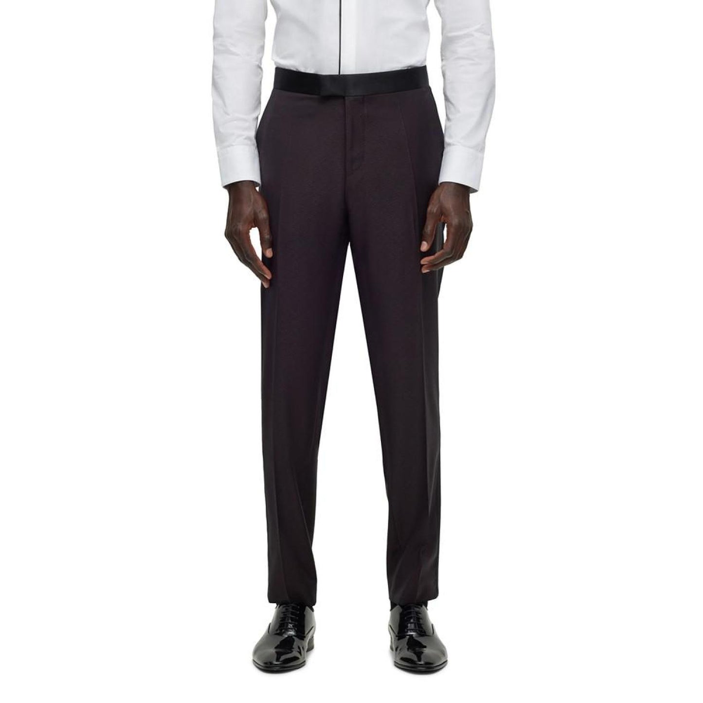 Men's Micro-Patterned Slim-Fit Tuxedo