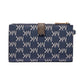 Jet Set Logo Double Zip Wristlet