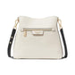 Hudson Colorblocked Pebbled Leather Small Shoulder Bag
