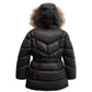 Toddler and Little Girls Heavy Weight Belted Jacket
