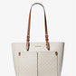 Jet Set Medium Logo Pocket Tote Bag