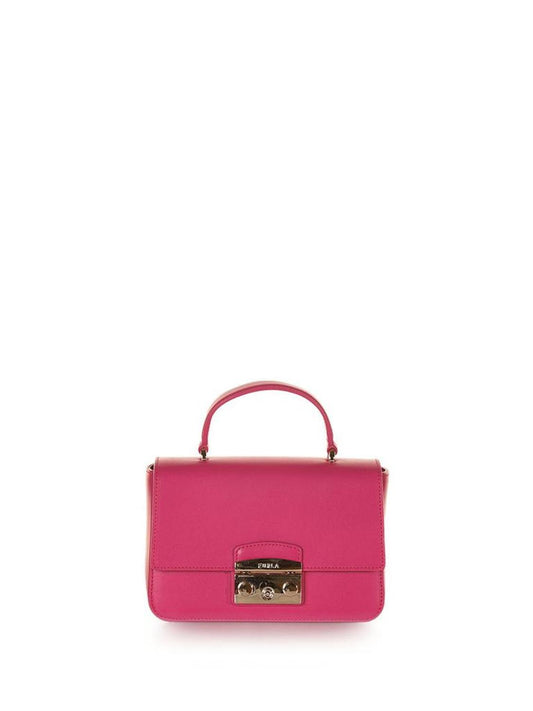 Furla Metropolis Push-Lock Detailed Mini Top Handle Bag